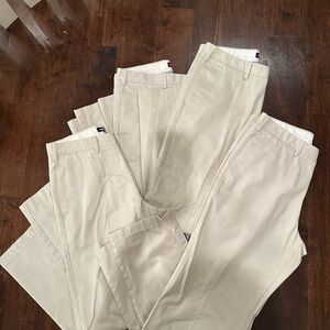 Lands' End Men's Khakis 4 pair